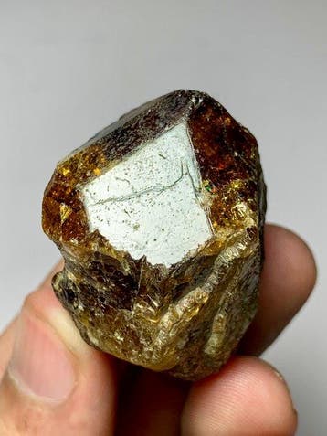 Zeldzaam andradietkristal uit Skardu, Pakistan Ruw - Hoogte: