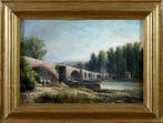 Luisa Rambaldi (XIX) - Veduta del Ponte della Maddalena a