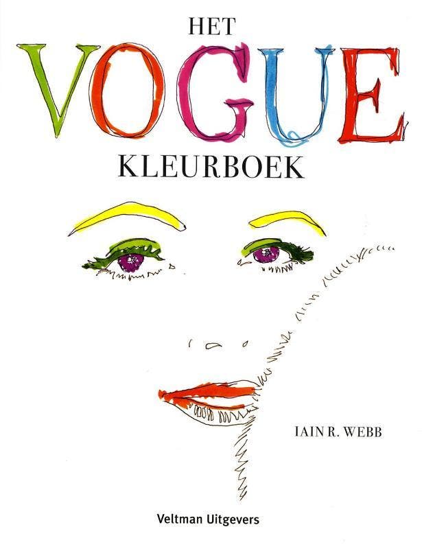 Het Vogue kleurboek 9789048313525 Iain R. Webb, Boeken, Hobby en Vrije tijd, Zo goed als nieuw, Verzenden