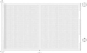 Veiligheidshek 150cm zonder boren | Retour deal | Sla toe!, Overige materialen, Verzenden, Nieuw, Oprolhekje