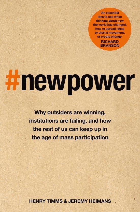 New Power 9781509814206 Jeremy Heimans, Livres, Langue | Anglais, Envoi