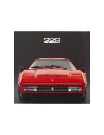 1985 FERRARI 328 GTB BROCHURE 387/85, Ophalen of Verzenden