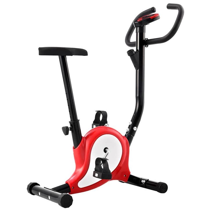 vidaXL Hometrainer met bandweerstand rood, Sports & Fitness, Appareils de fitness, Envoi
