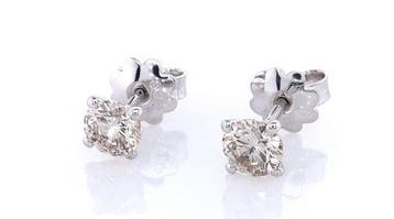 Sans prix de réserve - Boucles doreilles - 14 carats Or, Bijoux, Sacs & Beauté