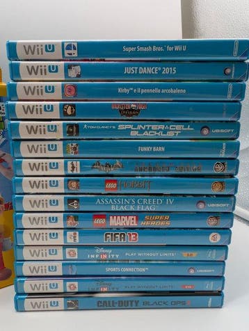 Nintendo - Wii u - Lotto 31 Giochi Nintendo Wii U PAL ITA, Nieuw