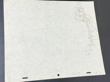Walt Disney - Originele animatietekening van Goofy - The, Nieuw