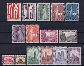 België 1928/1932 - samenstelling reeksen: 1e Orval,