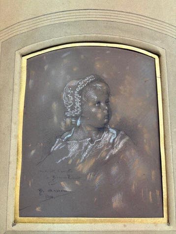 Bénédict Masson (1819–1893) - Retrato de Niña