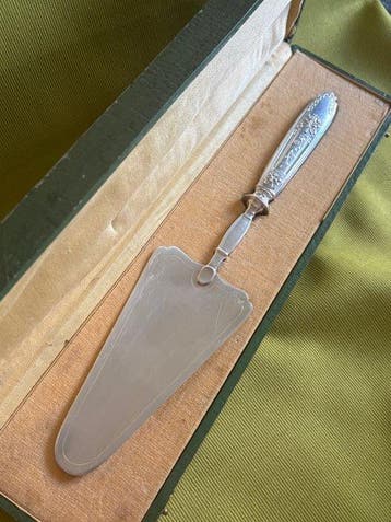Gebakschep - .950 zilver