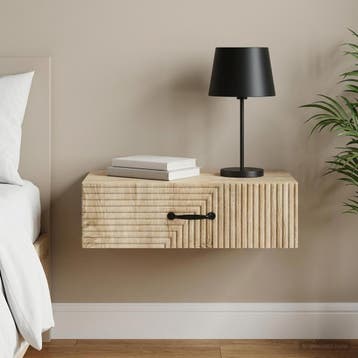 vidaXL Wandgemonteerde Zijtafel 59 x 34,5 x 17 cm Bewerkt, Verzenden