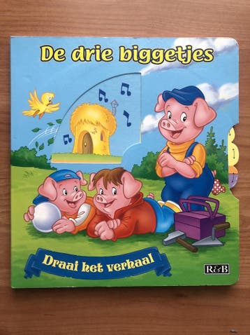 De drie kleine biggetjes 9789039623084, Verzenden, Gelezen