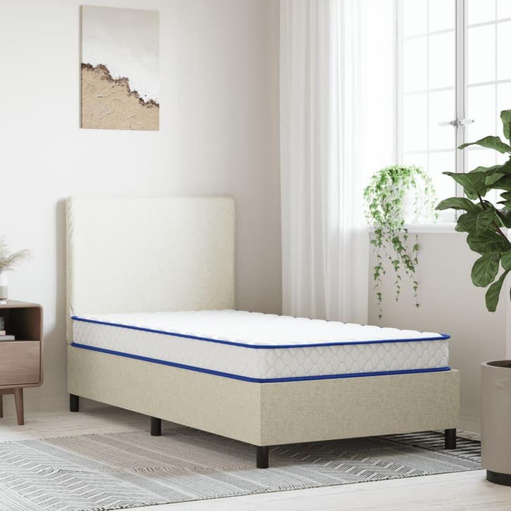 vidaXL Matras traagschuim 200x90x17 cm Zacht, Maison & Meubles, Chambre à coucher | Matelas & Sommiers, Envoi