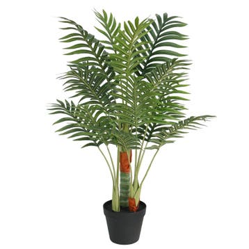 vidaXL Kunstpalmboom met 3 stammen 85 cm polypropeen groen, Verzenden