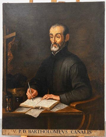 Italiaanse school (XVII) - Ritratto di Bartolomeo Canali in, Antiek en Kunst