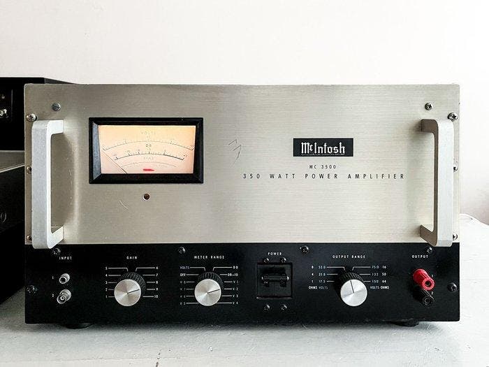 Mcintosh - Mcintosh MC3500 buizen monoblokken. *Zeldzaam*, Audio, Tv en Foto, Radio's