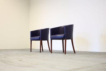 Moroso - Antonio Citterio - Fauteuil (2) - Rich - Leder,
