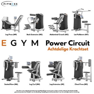 Egym - Power Circuit - Achtdelige Krachtset (lease), Sport en Fitness, Ophalen of Verzenden, Nieuw