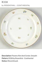 Rosenthal, U.S Zone - Tafelservies voor 12 (109) - R338