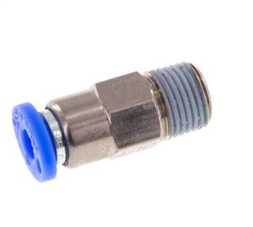 Clapet anti-retour à poussoir 4mm & R1/8 mâle en, Verzenden