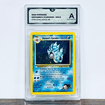 Pokémon Graded card - Giovannis Gyarados Holo 5 - Pokemon -, Nieuw