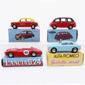 Mercury, Hachette 1:43 - Modelauto (4) - no 26 Lancia D24,, Nieuw