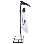 Animatronic Halloween Decoratie Grim Reaper 180cm Licht, Nieuw