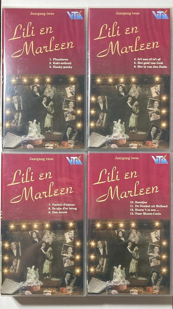 LILI EN MARLEEN JAARGANG 2 (VHS), Cd's en Dvd's, VHS | Film, Gebruikt