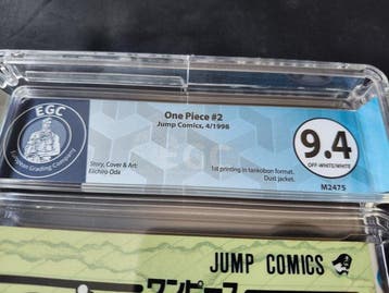 One Piece #2 - Japanese edition - 1 Graded comic - Eerste, Boeken, Nieuw