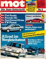 1986 MOT AUTO JOURNAL MAGAZINE 03 DUITS, Ophalen of Verzenden, Nieuw