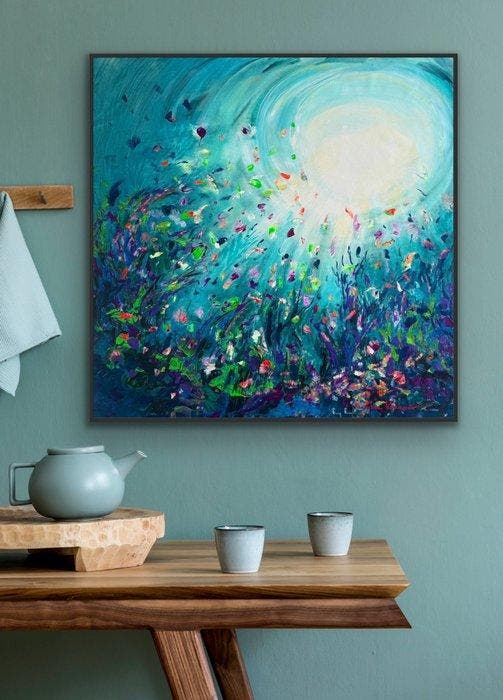 LINA VERANO - Underwater No.26, Antiek en Kunst, Kunst | Schilderijen | Modern