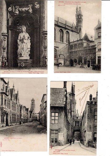 België - Brugge: schitterend lot verzamelingen van 72, Verzamelen, Gelopen