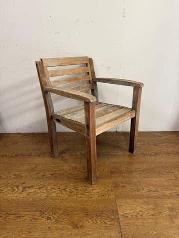 Gebruikte Teak Terrasstoel - S4358, Ophalen