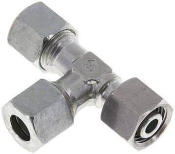 10L Acier Galvanisé Droit Angle T En Coude Raccord De, Bricolage & Construction, Verzenden