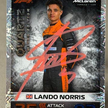 Mclaren - Topps LE 32Q Quartz Limited Edition - Signed -, Nieuw