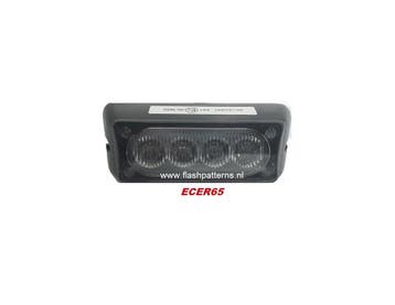 T4 -12 Watt Led Flitser ECE R65 met hoog intensiteit leds 12, Ophalen of Verzenden, Nieuw