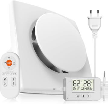 Badkamerventilator met sensor -34% retour deal. Pak je kans!, Verzenden, Zo goed als nieuw, Ventilator
