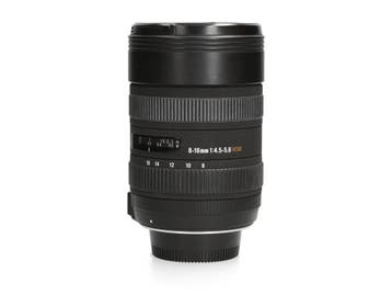 Sigma 8-16mm f/4.5-5.6 DC HSM - Nikon F - Groothoeklens, TV, Hi-fi & Vidéo, Ophalen of Verzenden