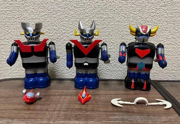 Figuur - Vintage Japanese Robot Figure Set – Mazinger Z,, Antiquités & Art, Antiquités | Autres Antiquités