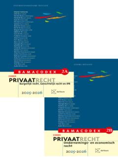 Bamacodex 2 – Privaatrecht 2025-2026 / Bamacodex Joke Baeck, Boeken, Verzenden, Gelezen, Joke Baeck