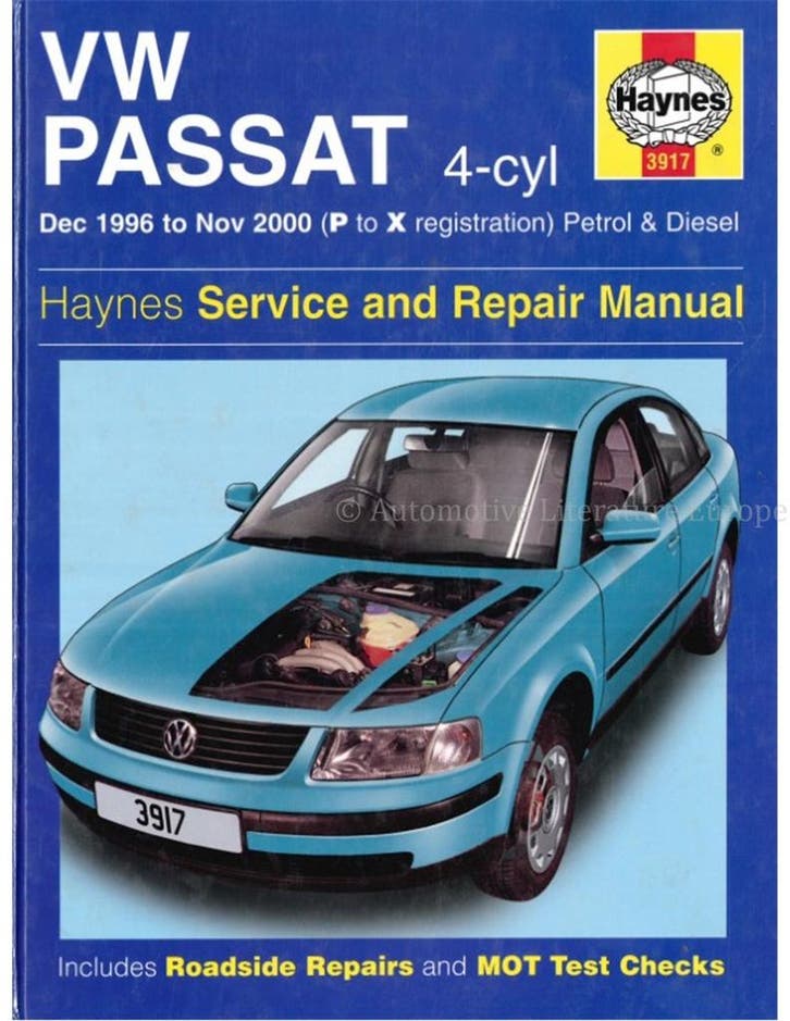 1996 - 2000 VOLKSWAGEN PASSAT BENZINE | DIESEL VRAAGBAAK, Autos : Divers, Modes d'emploi & Notices d'utilisation