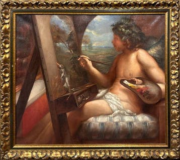 École Européenne (XX) - Le Génie de la Peinture (Version