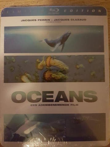 Oceans steelbook (blu-ray tweedehands film), Cd's en Dvd's, Blu-ray, Ophalen of Verzenden, Nieuw in verpakking