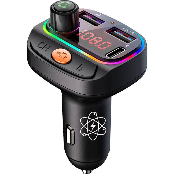 Slimtron C15 - FM Transmitter 3.1 A Type-C, Telecommunicatie, Mobiele telefoons | Toebehoren en Onderdelen, Ophalen of Verzenden