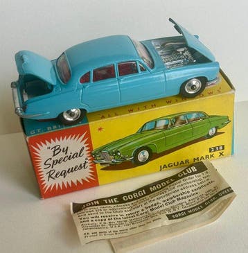Corgi 1:43 - Modelauto - Jaguar Mark X Saloon - Bijna, Nieuw