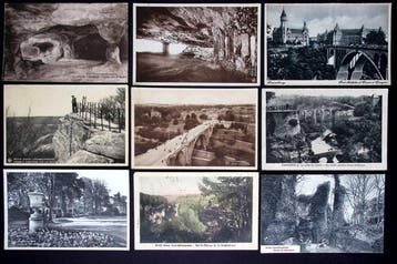 228 cartes postales au Luxembourg - Carte postale -, Collections