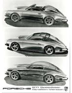 1989 PORSCHE 911 SPEEDSTER STRAßEN-VERSION PERSFOTO, Ophalen of Verzenden