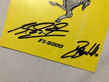 Ferrari - Michael Schumacher and Rubens Barichello - 2000 -