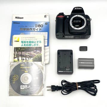 Nikon D80 Digitale reflex camera (DSLR), Audio, Tv en Foto, Fotocamera's Digitaal, Nieuw