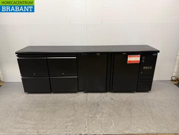 Polar Barkoeling 2 deuren en 4 laden 254,2 cm 230V Horeca, Ophalen of Verzenden, Nieuw in verpakking