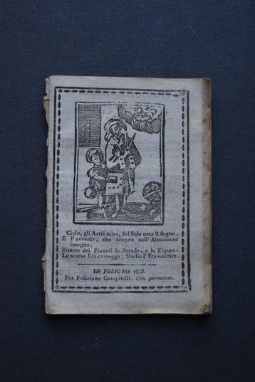 Almanacco popolare - Il filosofo errante. Almanacco per